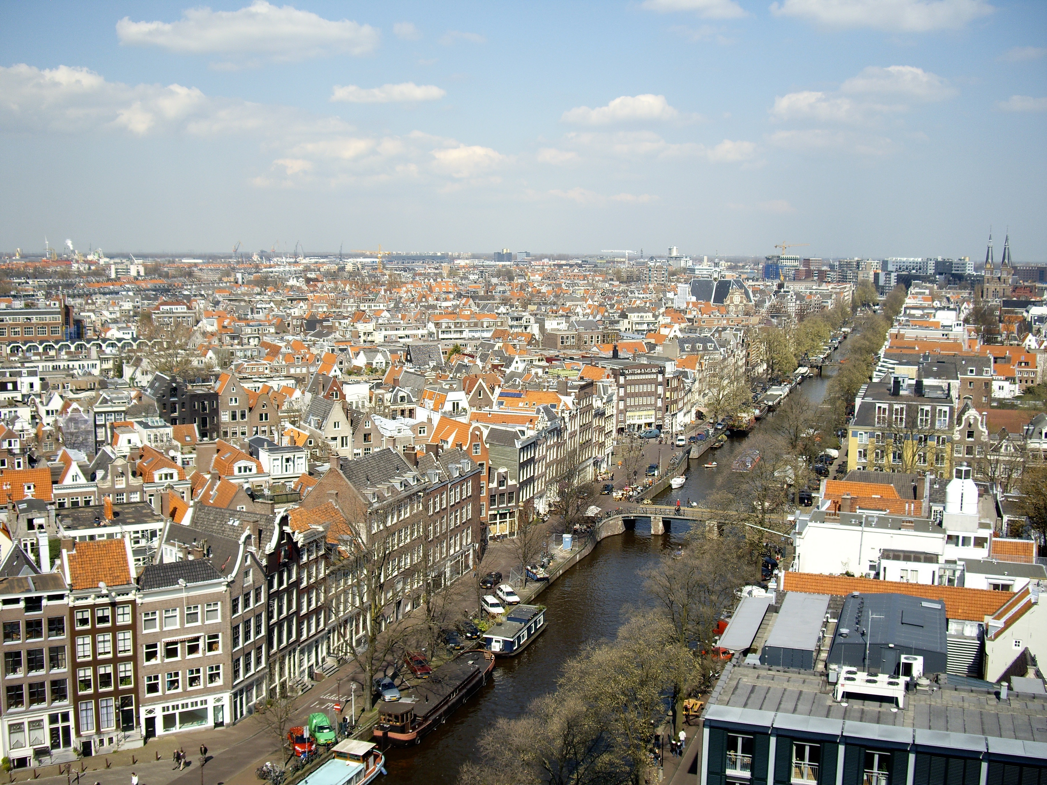 Netherlands skyline